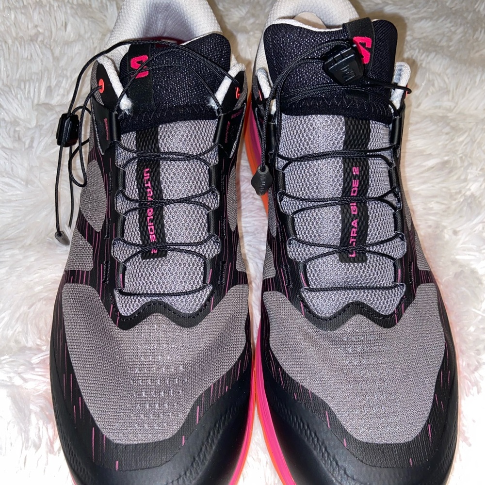 Salomon Black and Pink Athletic Shoes